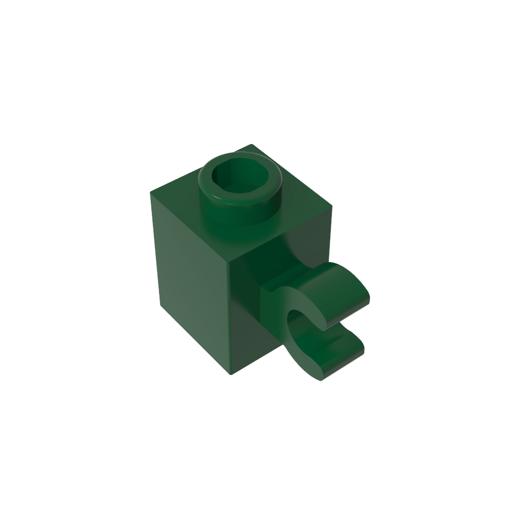 Ladrillo Especial 1 x 1 con Clip Horizontal-MyGobricksEs