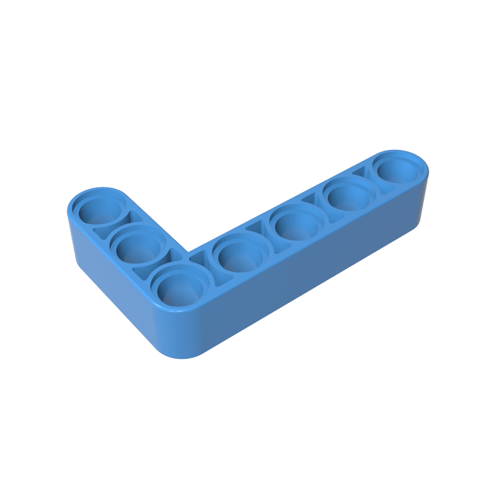 Viga técnica 3 x 5 en forma de L de espesor-MyGobricksEs