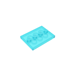 Placa especial de 3 x 4 con montantes centrales de 1 x 4 [simple]-MyGobricksEs