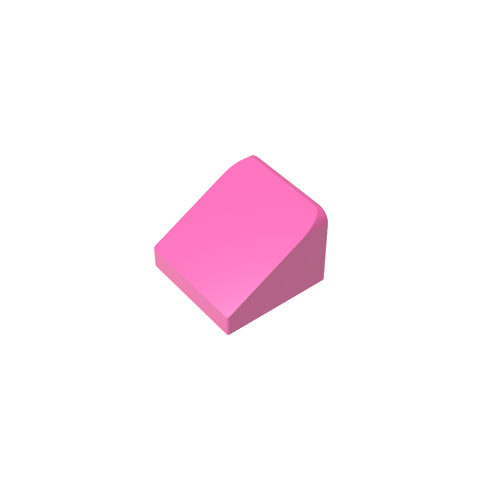 Pendiente 30° 1 x 1 x 2/3 (Pendiente de queso), Pendiente 30 1 x 1 Pendiente-MyGobricksEs