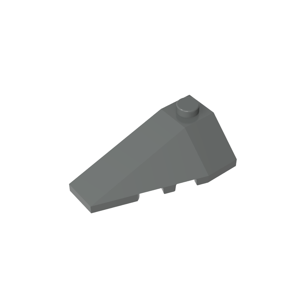 Cuña inclinada 4 x 2 triple izquierda-MyGobricksEs