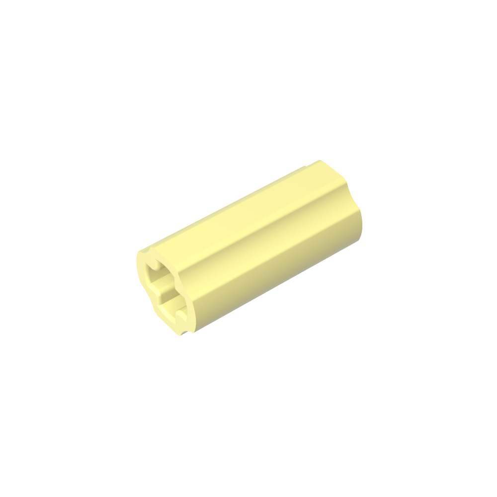 Conector de eje Technic liso [con orificio x + orientación]-MyGobricksEs