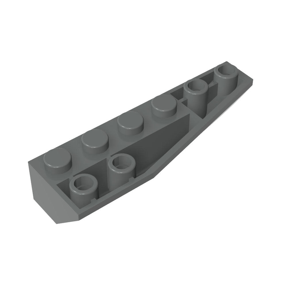 Cuña curva invertida 6 x 2 derecha-MyGobricksEs