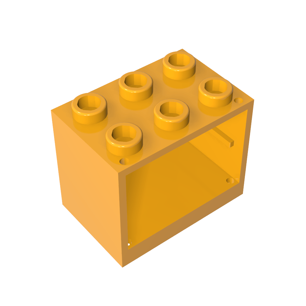 Armario 2 x 3 x 2 con montantes macizos-MyGobricksEs