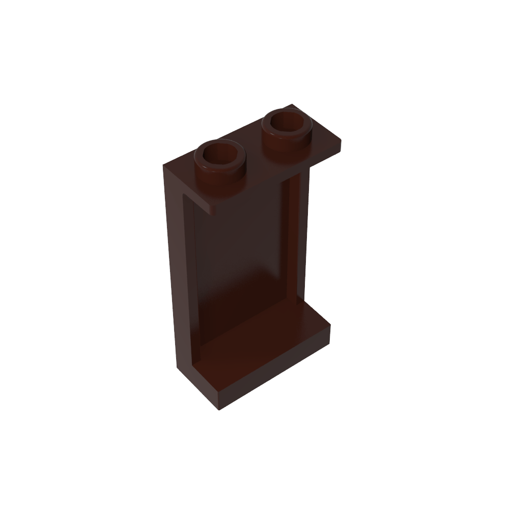 Panel 1 x 2 x 3 [Soportes laterales/Montantes huecos]-MyGobricksEs