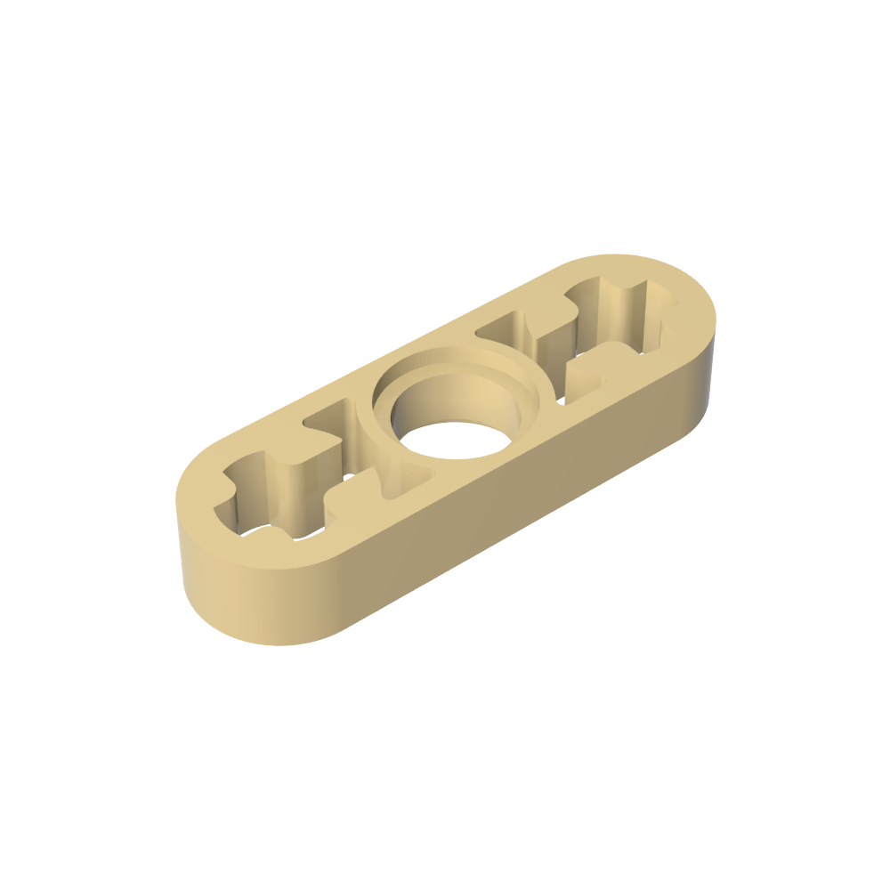 Viga técnica 1 x 3 delgada-MyGobricksEs