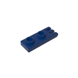 Placa de bisagra 1 x 2 con 3 dedos y pernos huecos-MyGobricksEs