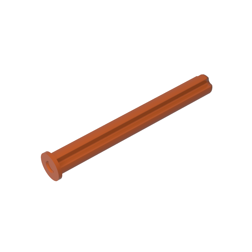 Eje Technic 5 con tope-MyGobricksEs