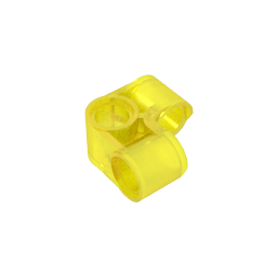 Conector de clavija Technic perpendicular 2 x 2 doblado-MyGobricksEs