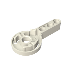 Disco de articulación de rotación Technic con orificio para pasador y viga 3L de espesor-MyGobricksEs