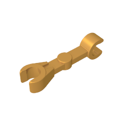 Brazo mecánico recto [2 clips a 90°]-MyGobricksEs