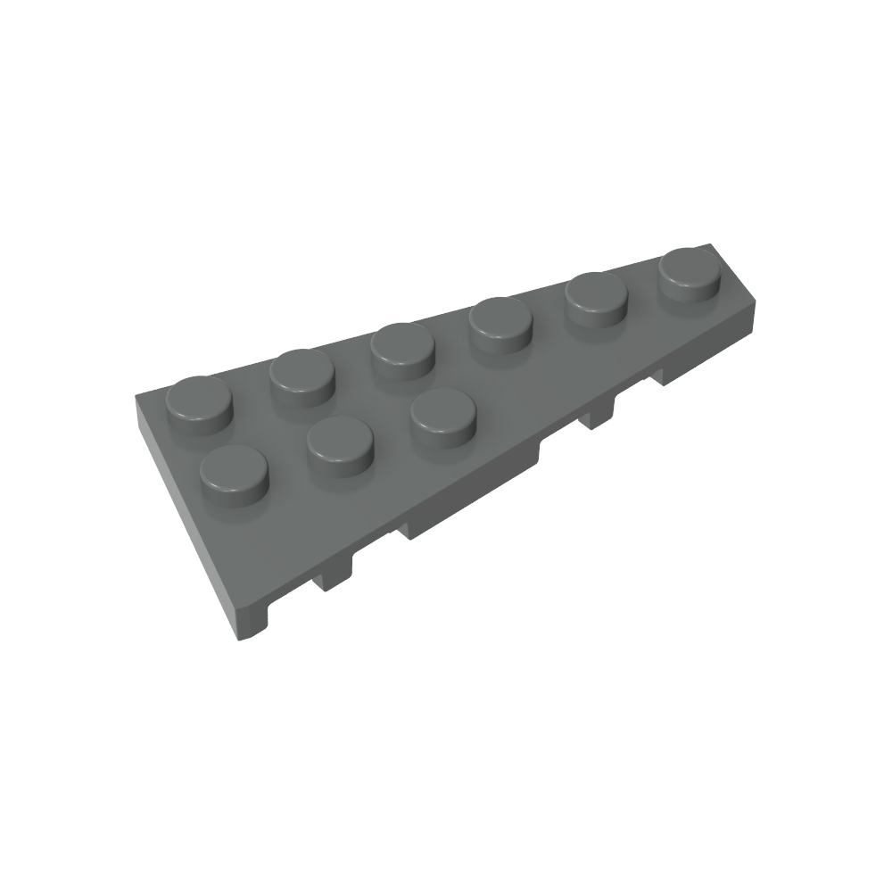 Placa de cuña 6 x 3 derecha-MyGobricksEs