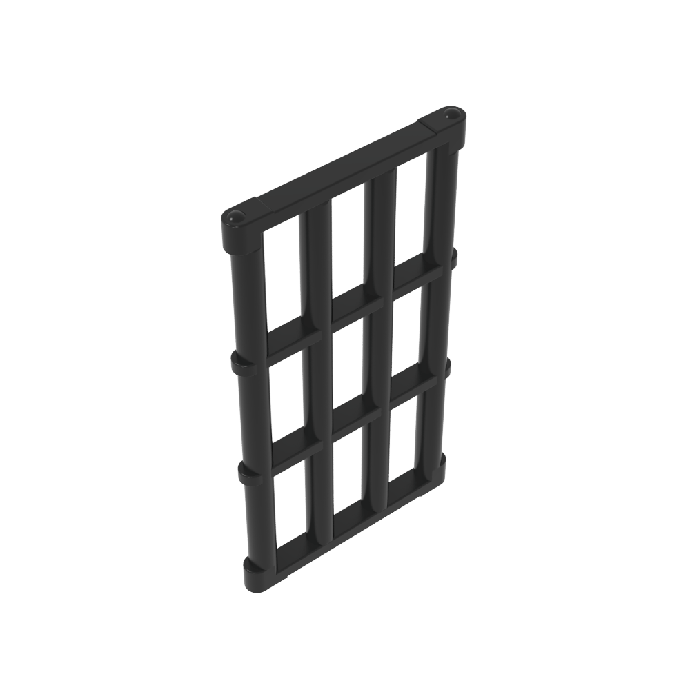 Rejilla de puerta 1 x 4 x 6-MyGobricksEs