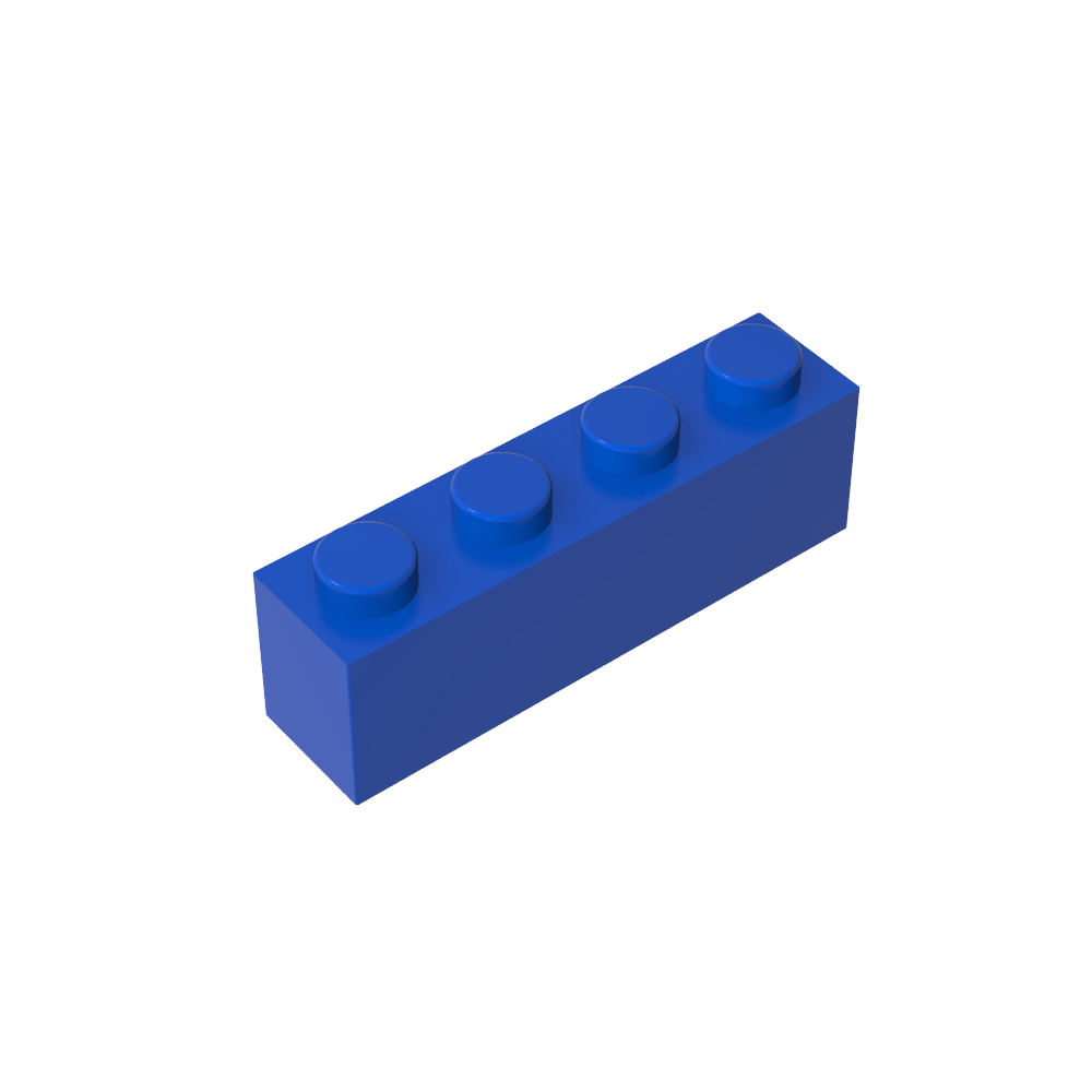 Ladrillo 1 x 4-MyGobricksEs