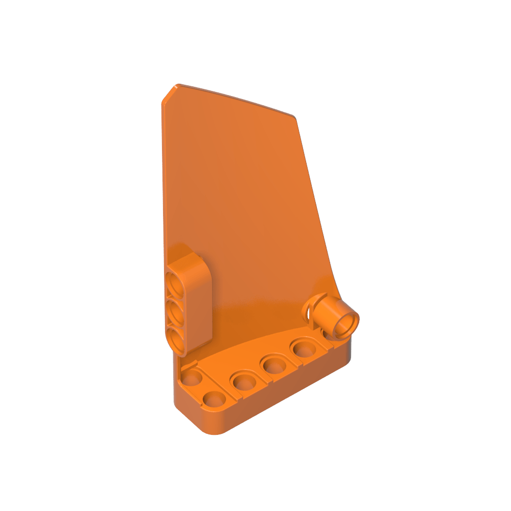 Carenado de panel técnico n.° 17 grande liso, lado A-MyGobricksEs