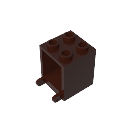 Caja 2 x 2 x 2 [Pernos Huecos]-MyGobricksEs