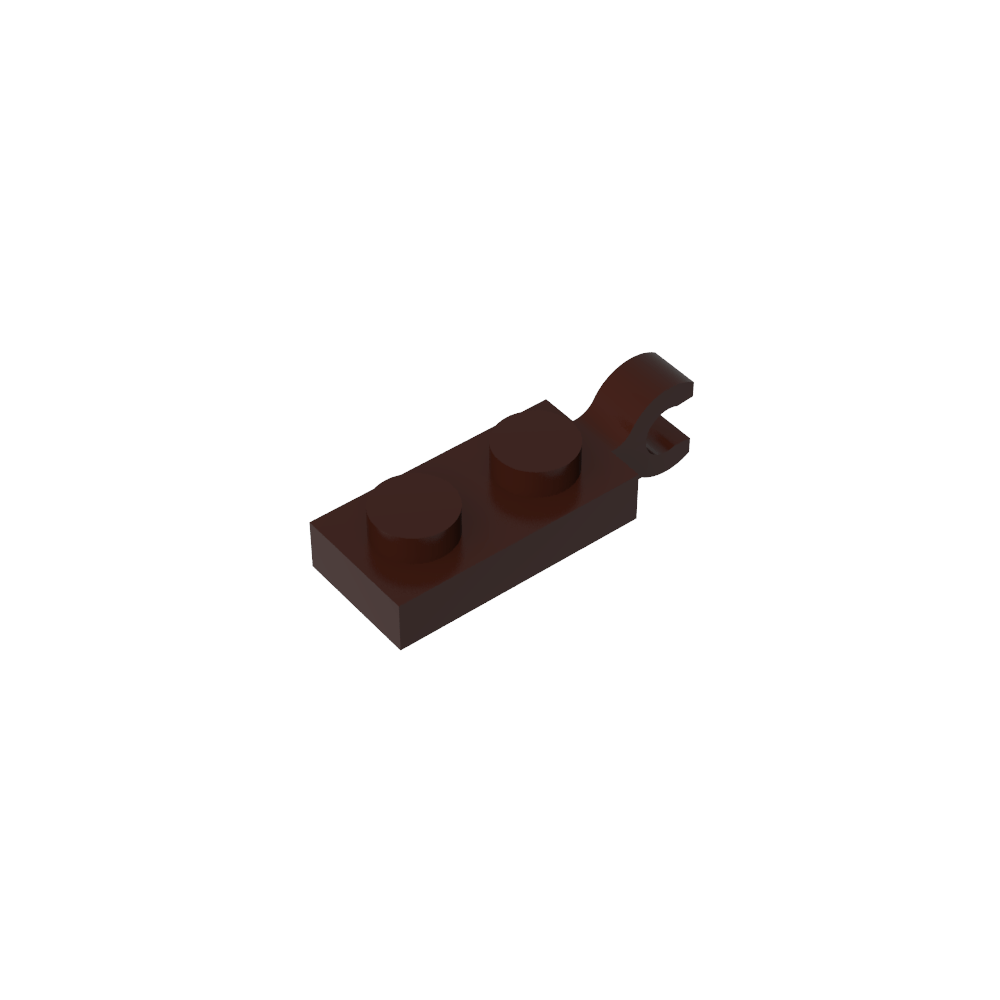 Placa Especial 1 x 2 con Clip Horizontal en el Extremo-MyGobricksEs