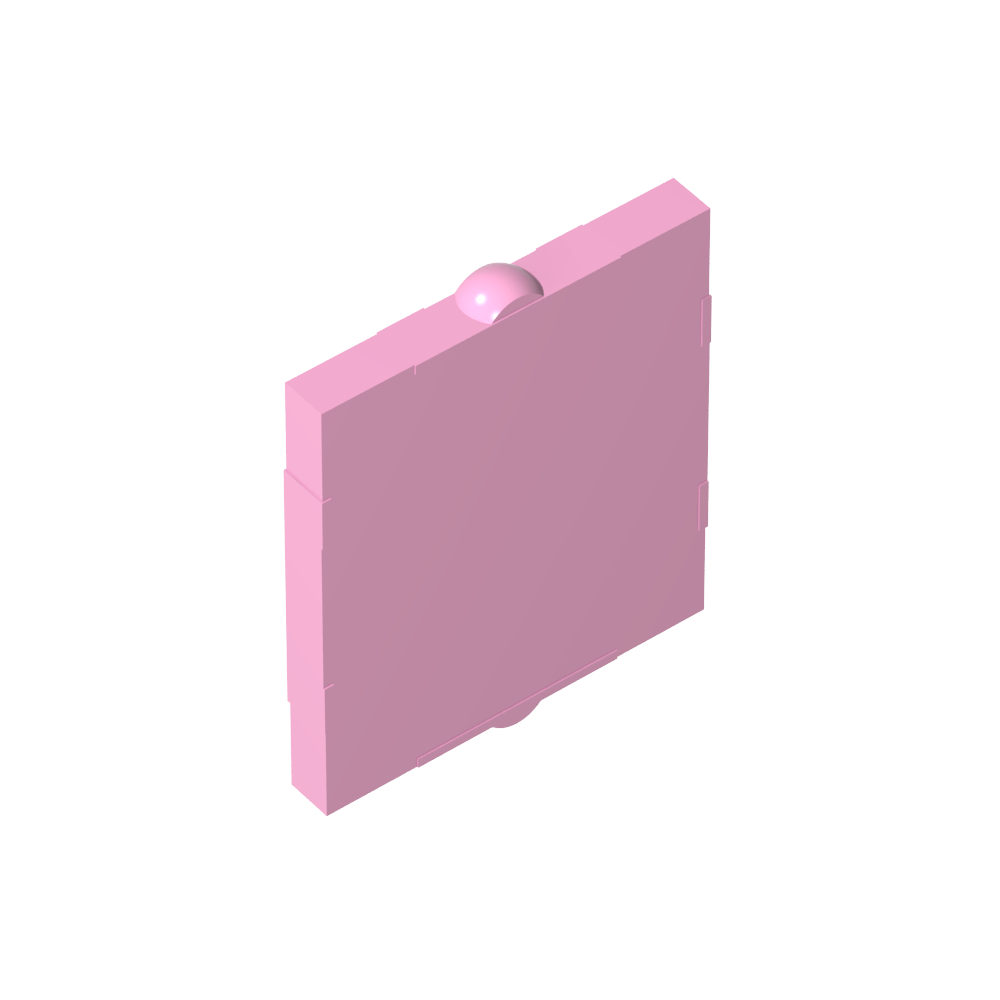 Vidrio para ventana 1 x 2 x 2 plano-MyGobricksEs