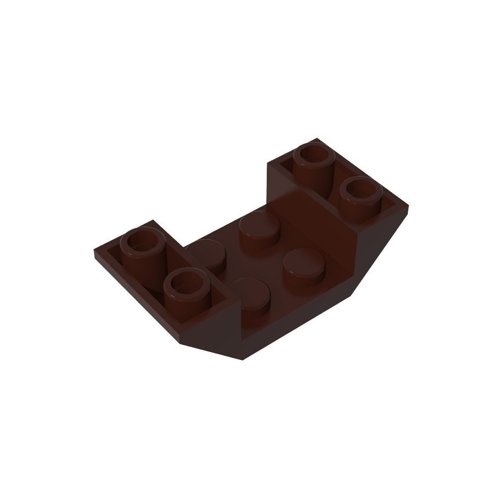 Pendiente Invertida 45° 4 x 2 Doble-MyGobricksEs