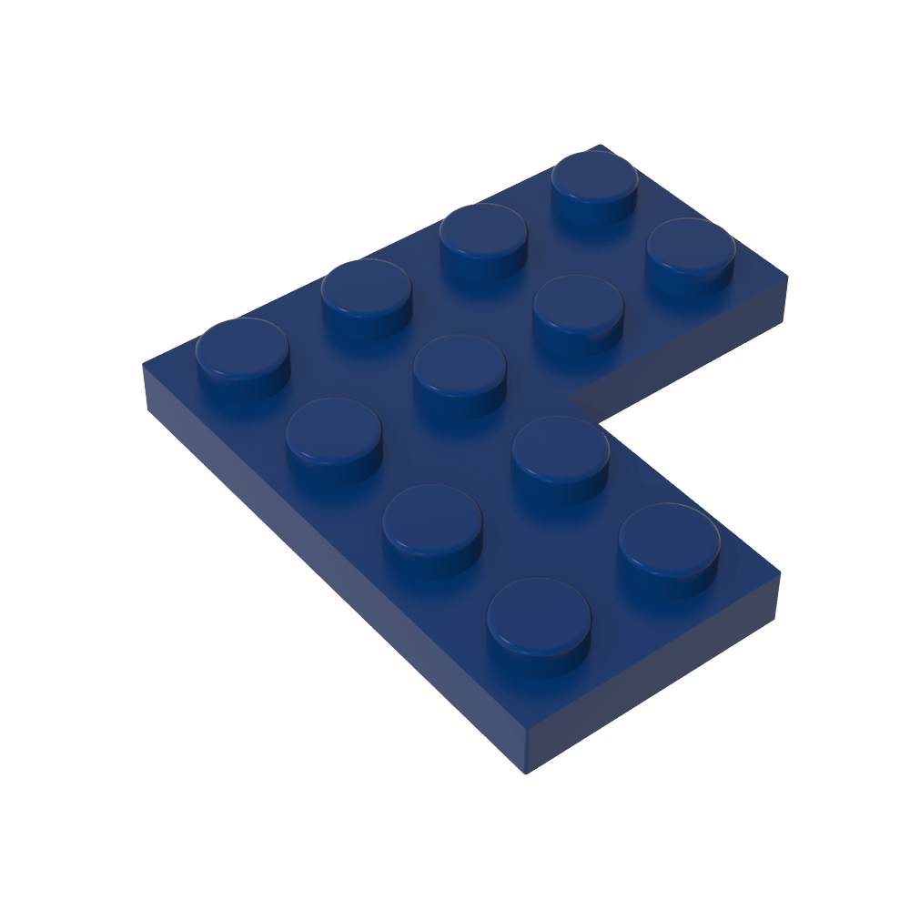 Placa 4 x 4 Esquina-MyGobricksEs