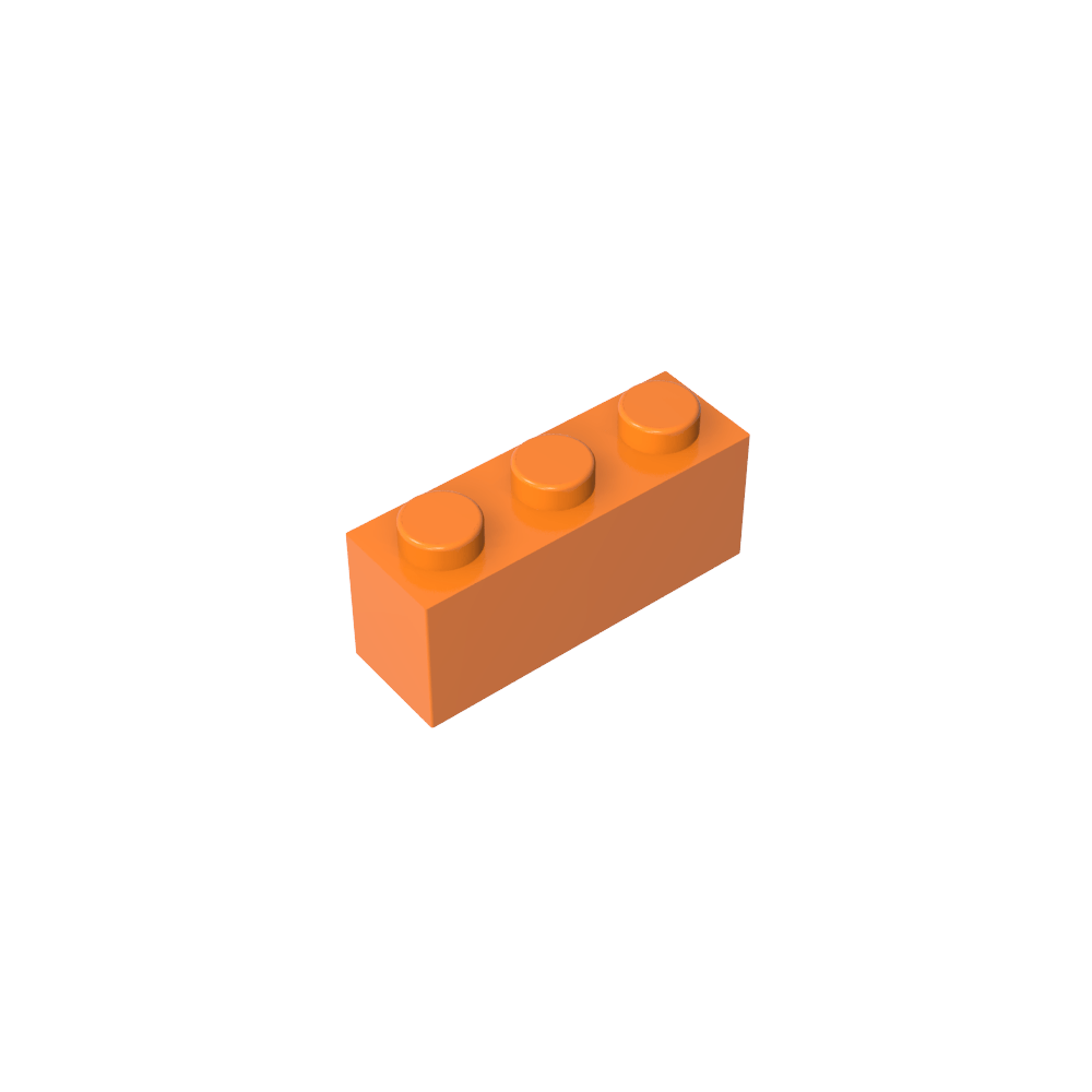 Ladrillo 1 x 3-MyGobricksEs