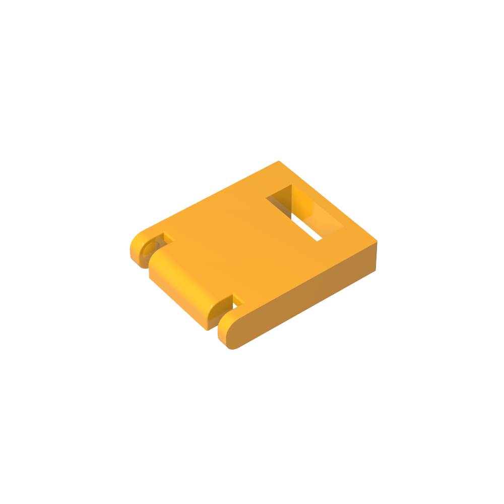 Caja 2 x 2 x 2 Puerta con Ranura-MyGobricksEs