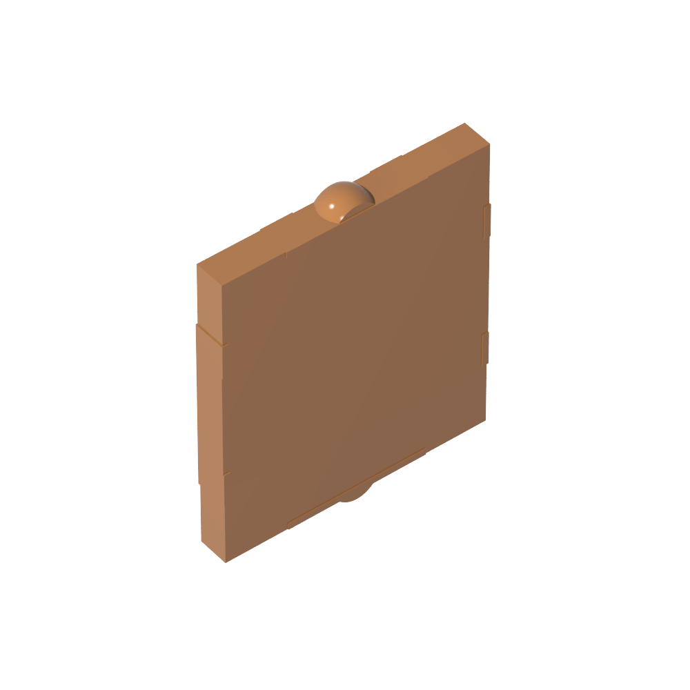 Vidrio para ventana 1 x 2 x 2 plano-MyGobricksEs