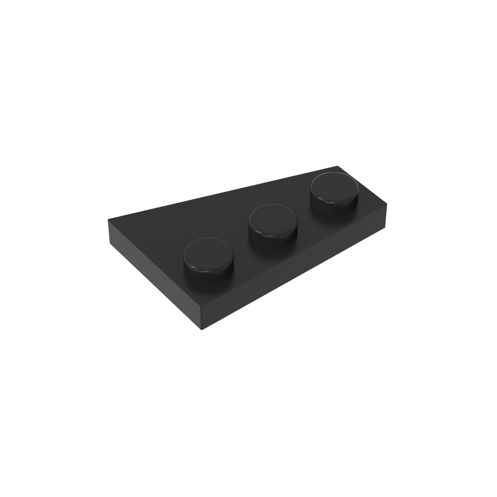 Placa de cuña 3 x 2 izquierda-MyGobricksEs