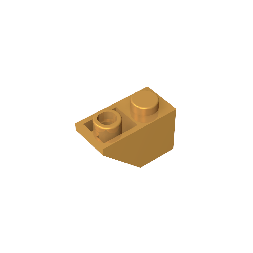 Pendiente invertida 45° 2 x 1-MyGobricksEs