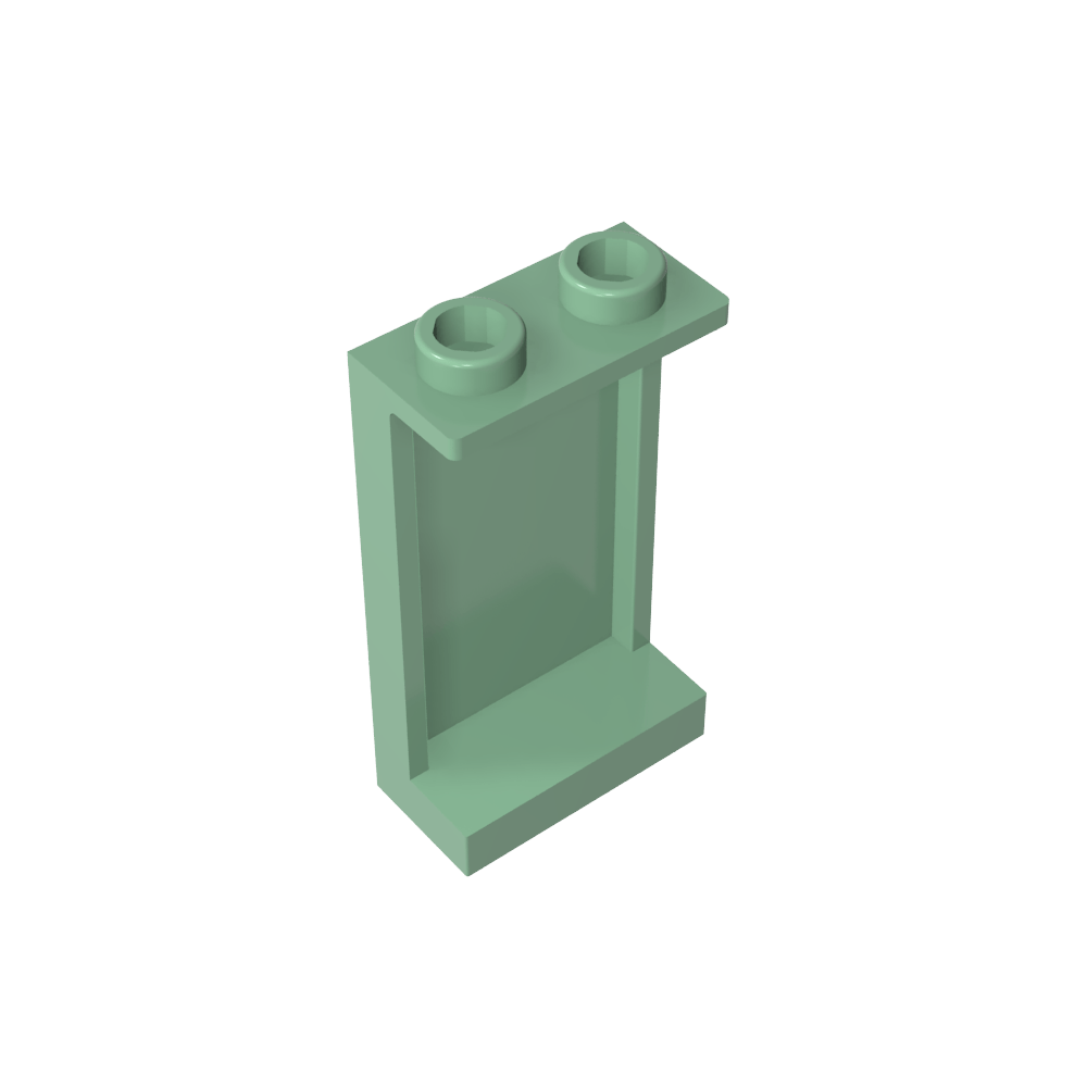 Panel 1 x 2 x 3 [Soportes laterales/Montantes huecos]-MyGobricksEs