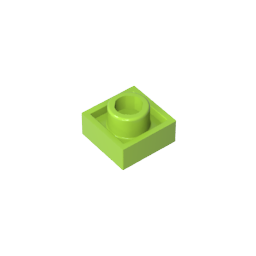 1 x 1 tablero de doble cara-MyGobricksEs