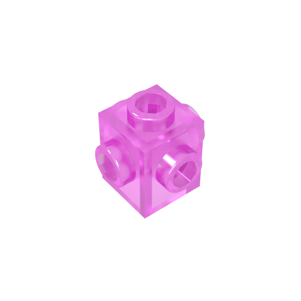 Ladrillo especial 1 x 1 pernos en los 4 lados-MyGobricksEs