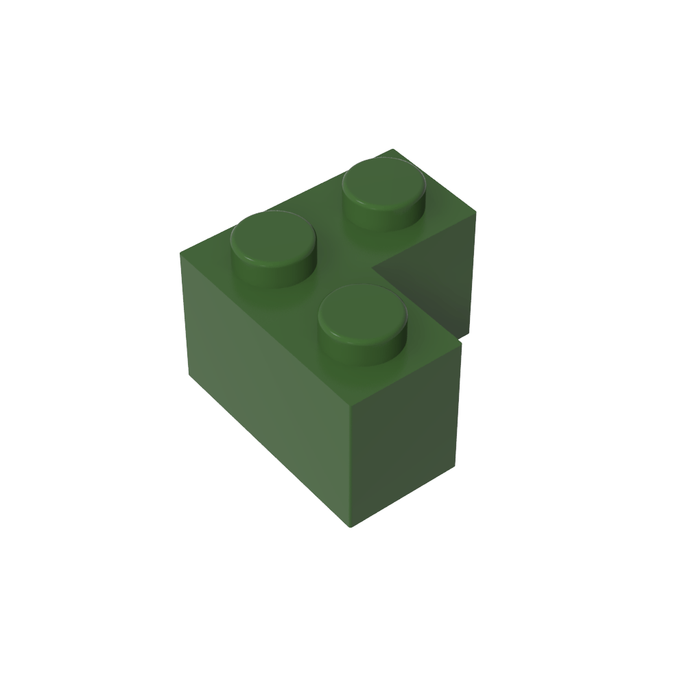 Ladrillo 2 x 2 Esquina-MyGobricksEs