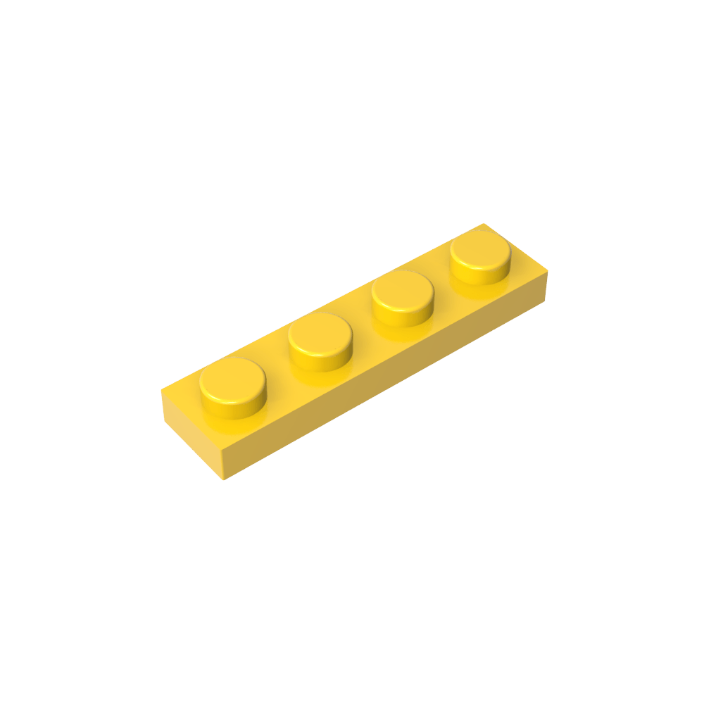 Placa 1 x 4-MyGobricksEs