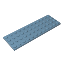 Placa 4 x 12-MyGobricksEs