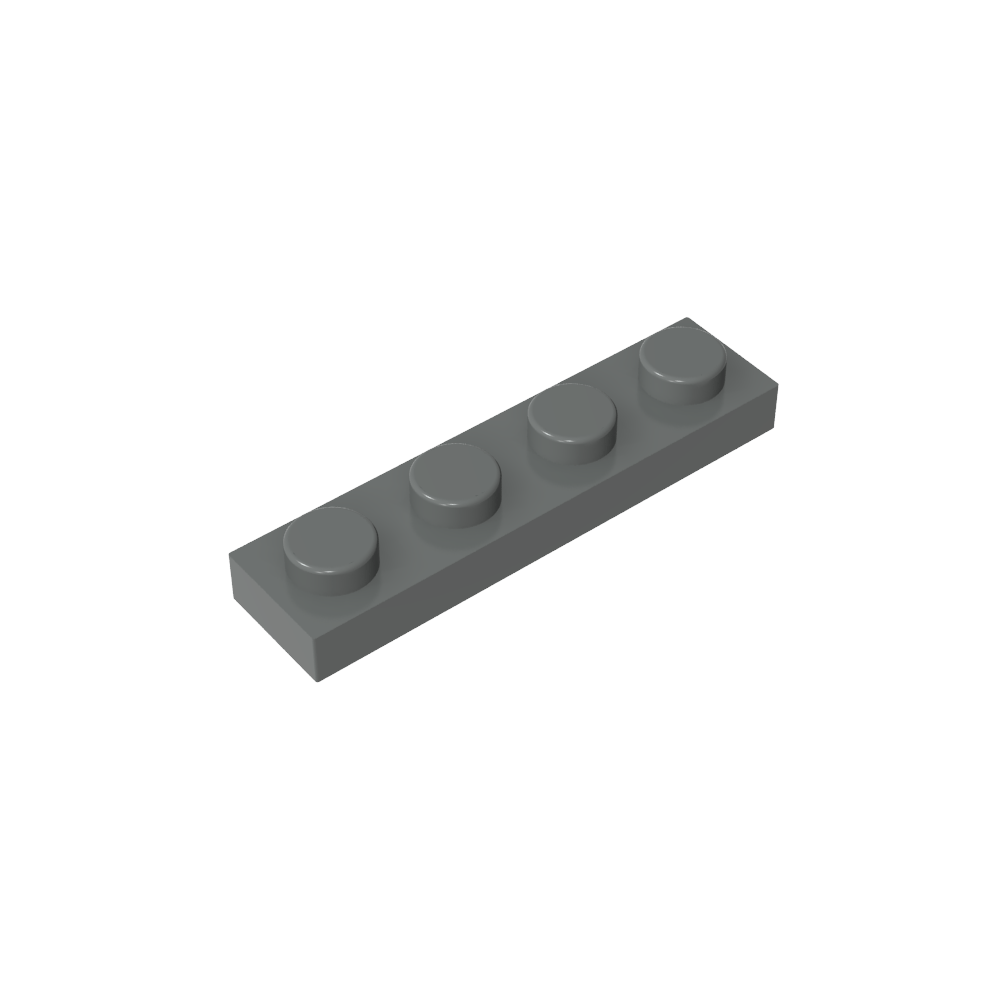 Placa 1 x 4-MyGobricksEs