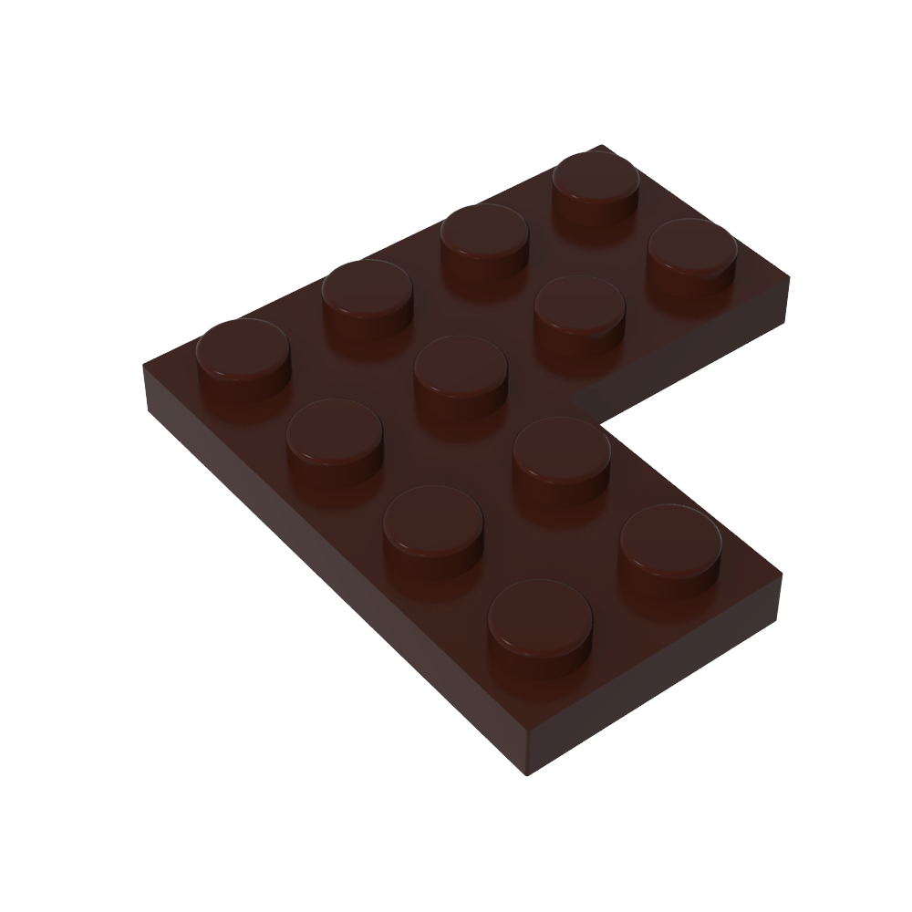 Placa 4 x 4 Esquina-MyGobricksEs