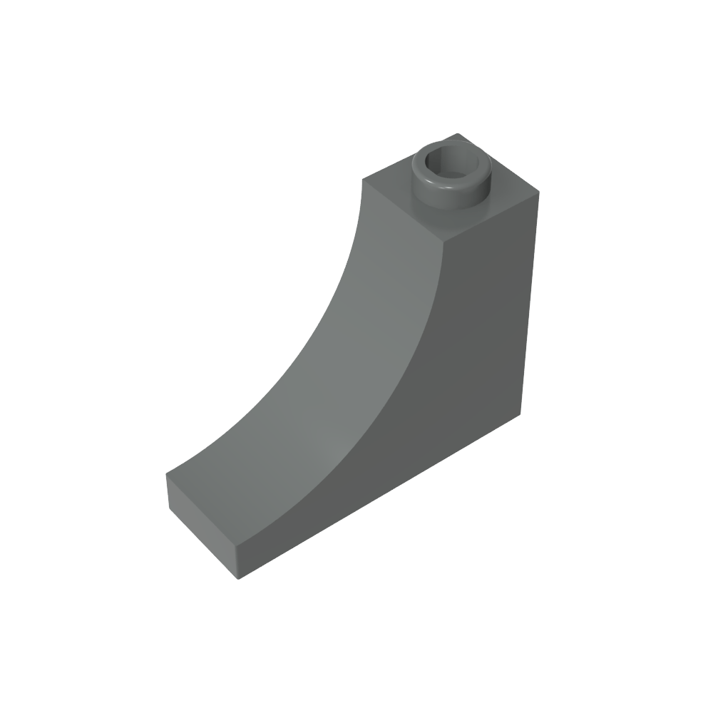 Arco de ladrillo 1 x 3 x 2 invertido [Arco interior]-MyGobricksEs