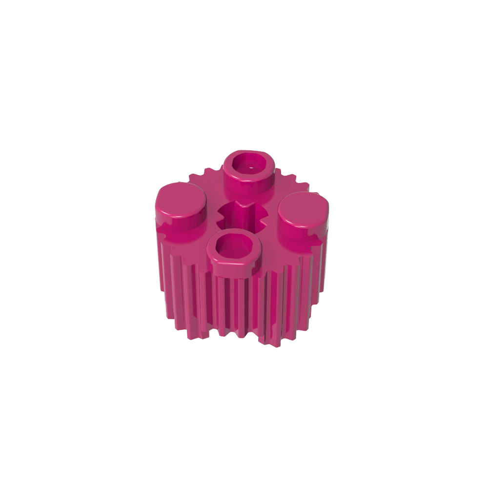 Ladrillo redondo 2 x 2 [Parrilla]-MyGobricksEs
