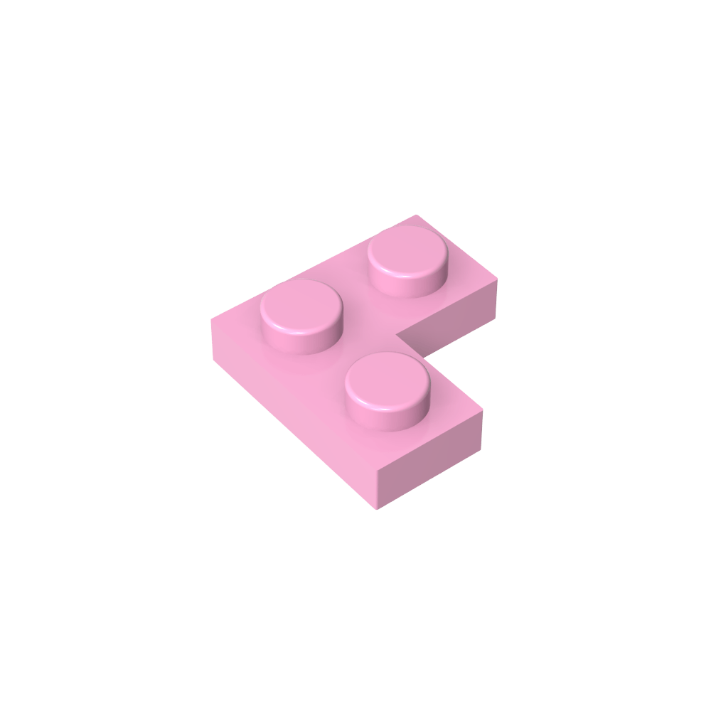 Placa 2 x 2 Esquina-MyGobricksEs