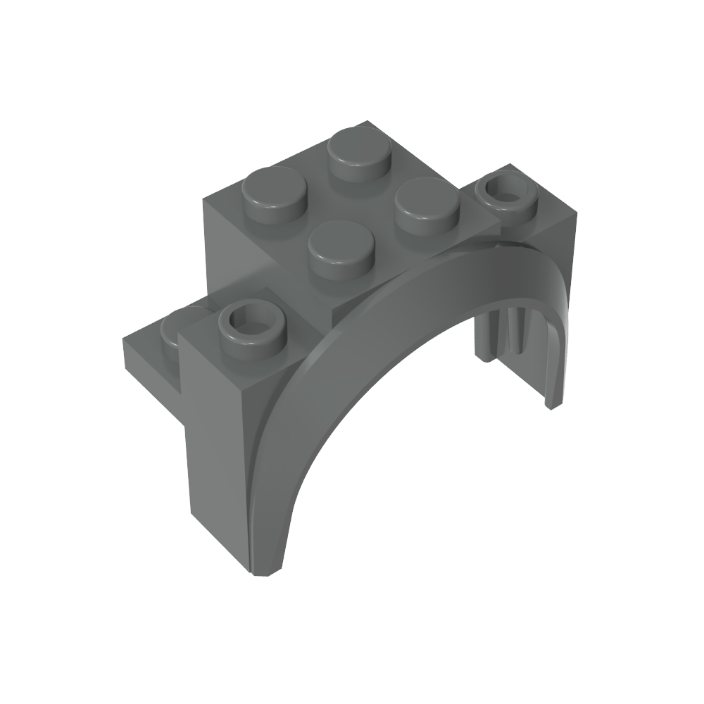 Paso de rueda, guardabarros 4 x 2 1/2 x 2 1/3-MyGobricksEs