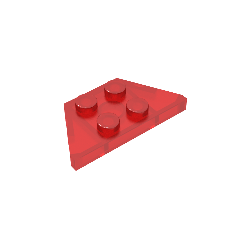 Placa de cuña 2 x 4-MyGobricksEs
