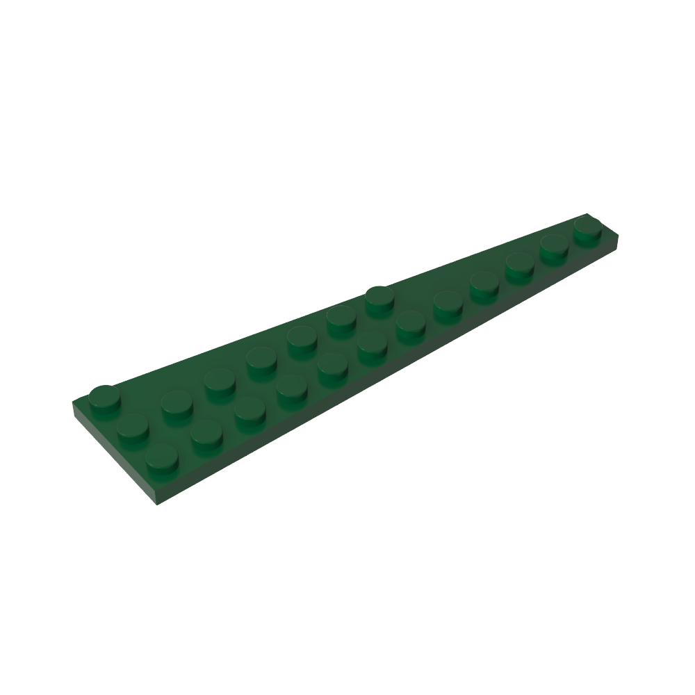Placa de cuña 12 x 3 derecha-MyGobricksEs