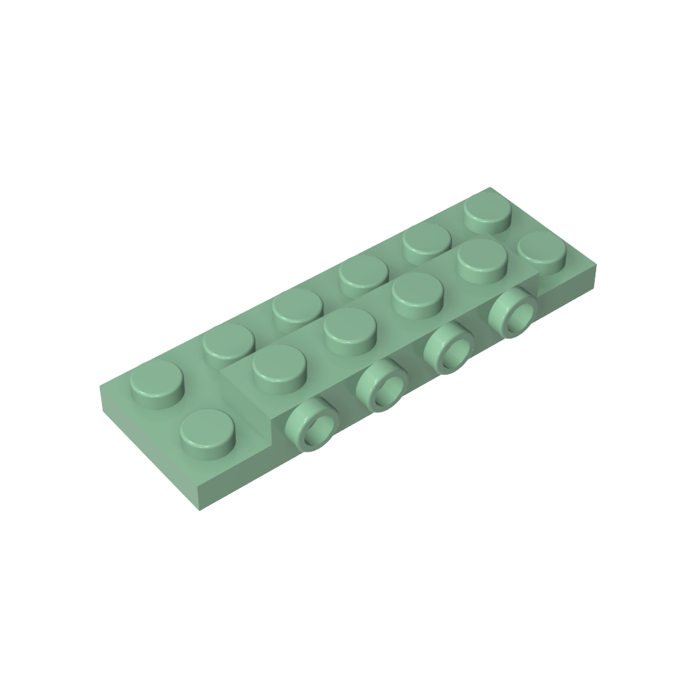 Placa especial 2 x 6 x 2/3 [cuatro pernos en el lateral]-MyGobricksEs