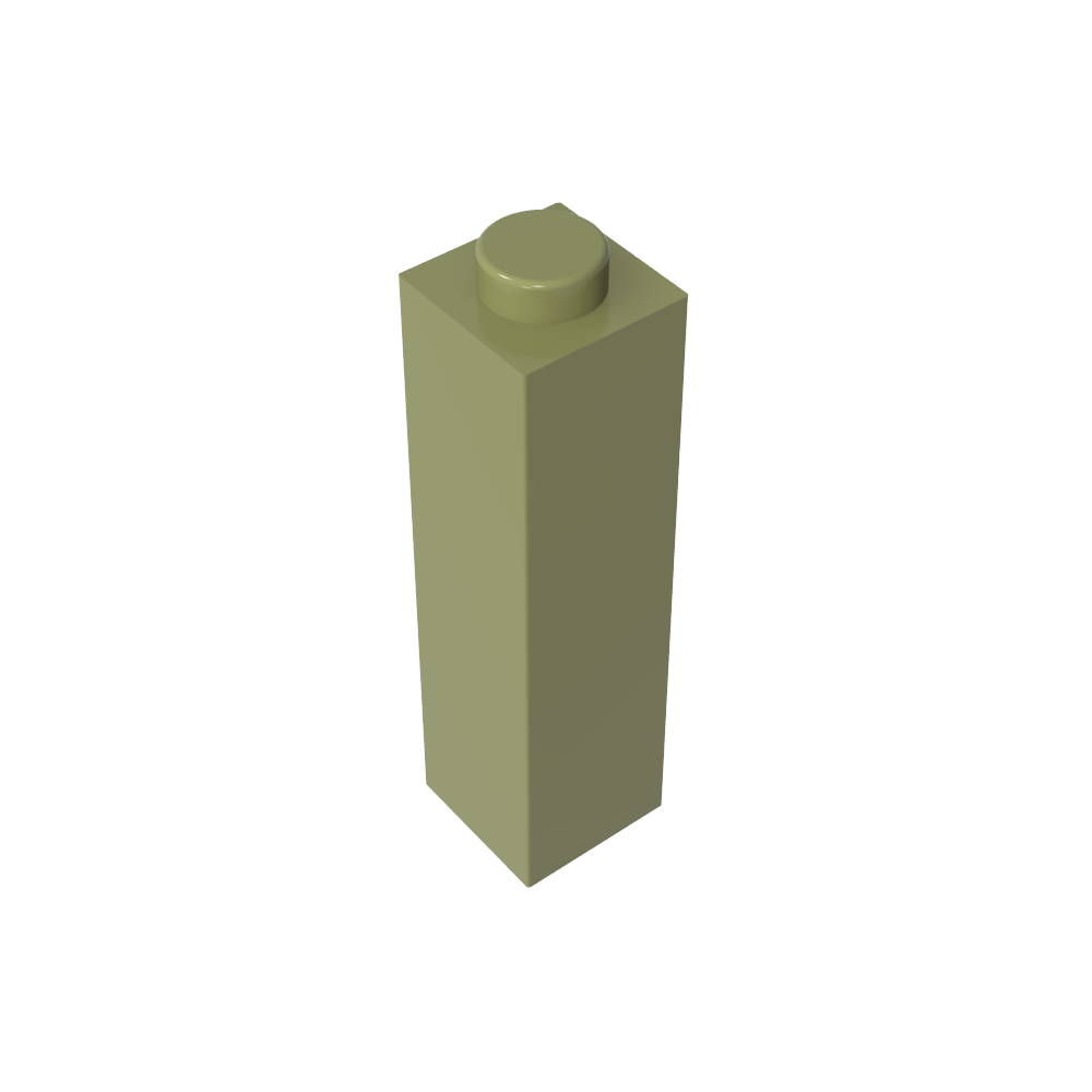 Ladrillo 1 x 1 x 3-MyGobricksEs