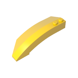 Cuña curva 8 x 3 x 2 abierta derecha-MyGobricksEs