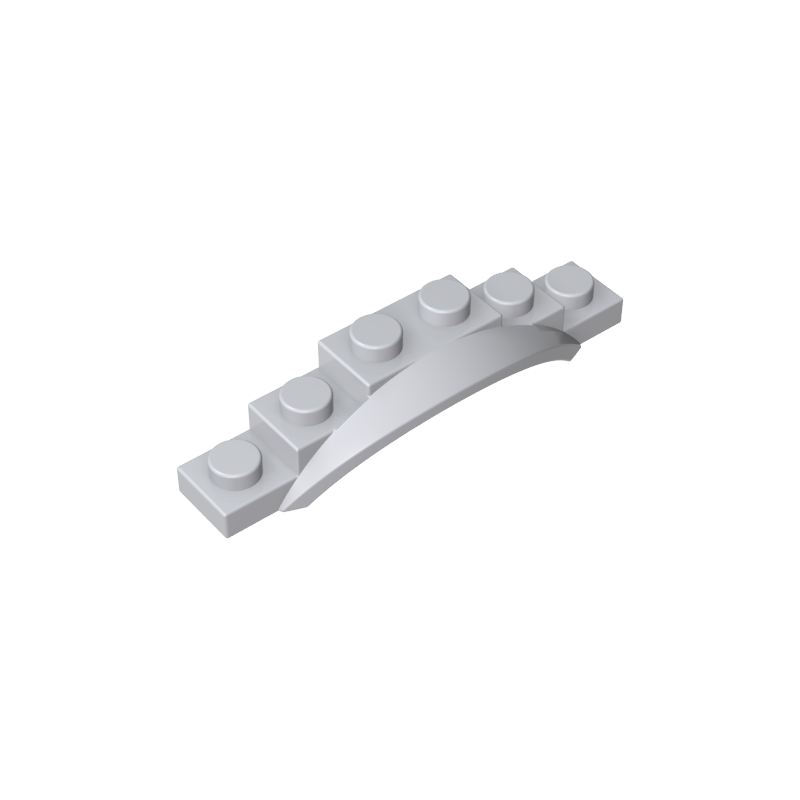 Paso de rueda, guardabarros, 1 1/2 x 6 x 1 [Arco extendido]-MyGobricksEs