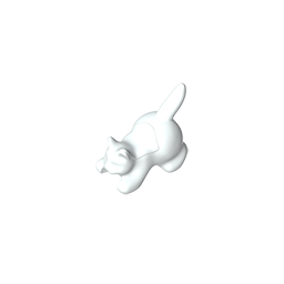 Animal, gato, gatito agazapado [simple]-MyGobricksEs