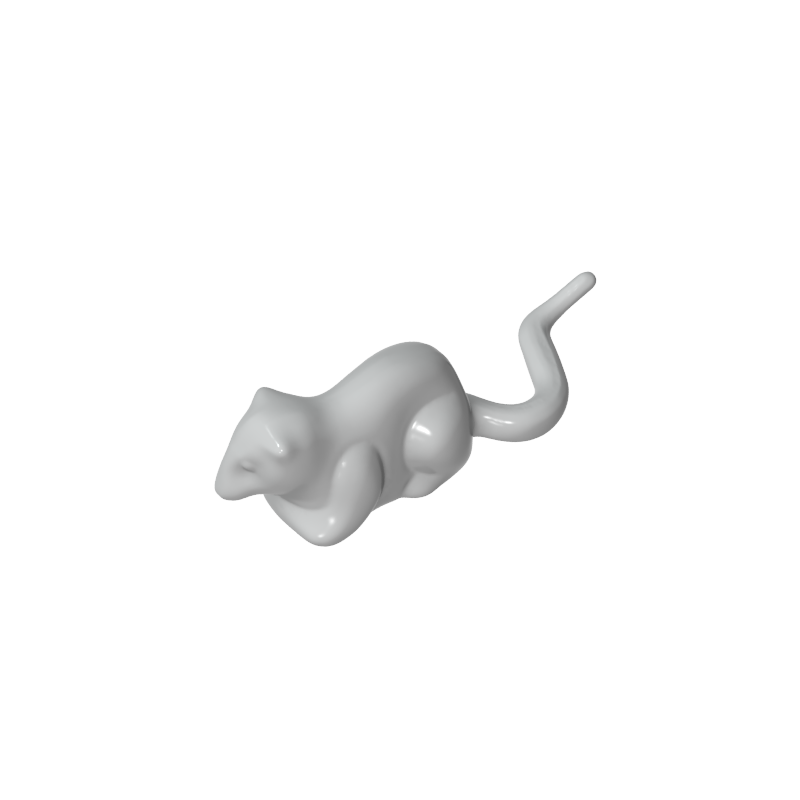 Animal, roedor, rata/ratón [simple]-MyGobricksEs