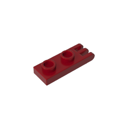 Placa de bisagra 1 x 2 con 3 dedos y pernos huecos-MyGobricksEs